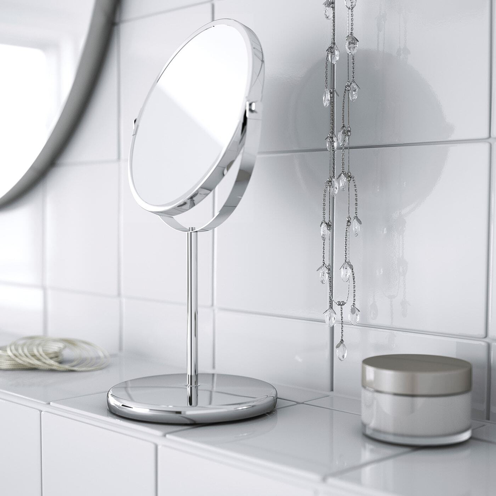 IKEA TRENSUM (ИКЕА ТРЕНСУМ) — Зеркало, нержавеющая сталь, фото 3