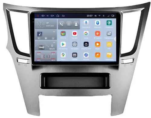 Магнитола для Subaru Legacy, Outback 2009-2015 - Redpower 85363 PRO/PROmax ТОП звук, 2K QLED, Android 14, Быстрейшая, CarPlay, 4G SIM-слот