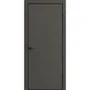 Межкомнатная дверь экошпон ДП-50 graphite silk глухая
