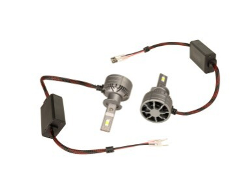 Автолампа-LED H1 40W 6500K 4000Lm 12/24V 1-конт ЭЛЕКТРОН (K40) SKYWAY радиатор+вентилятор+контролле