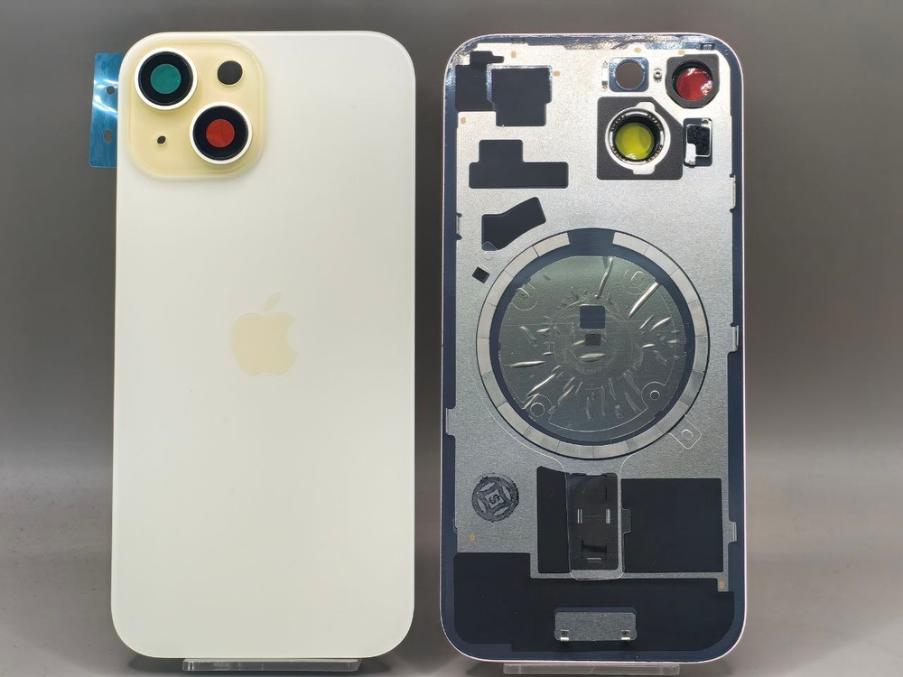Крышка iPhone 15 Yellow/ Желтая ориг