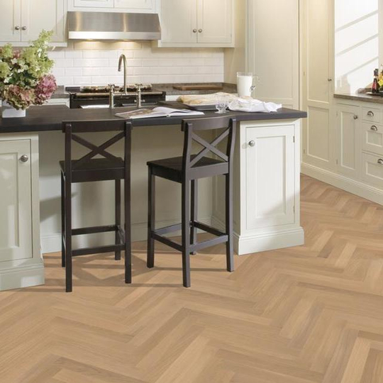 Инженерная доска Kahrs Дуб AB Белый Матовый Лак (OAK STUDIO AB WHITE MATT)