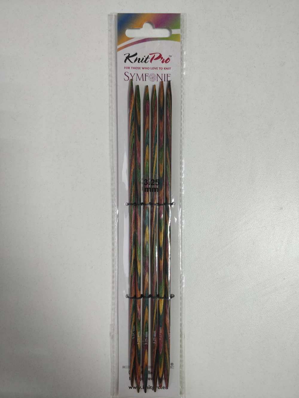Knit Pro Symfonie чулочные спицы, размеры в ассортименте