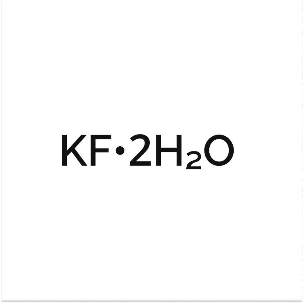 калий фтористый 2-водный формула