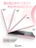 Чехол накладка Gurdini для Macbook Pro 14.2" 2021 (A2442) пластик матовый Pink