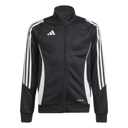 Детская теннисная толстовка Adidas Kids Tiro 24 Training - black/white