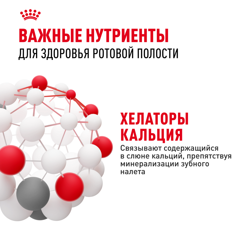 Royal Canin Dental Care Дентал Кэа Корм сухой для взрослых кошек поддержание здороья ротовой области 400г