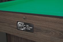 Бильярд BFG Compact Light 6 (Анкор) (Пул, анкор темный (ЛДСП), ЛДСП_16, Manchester 45 Yellow green ш1,98м, Х/б сетка)