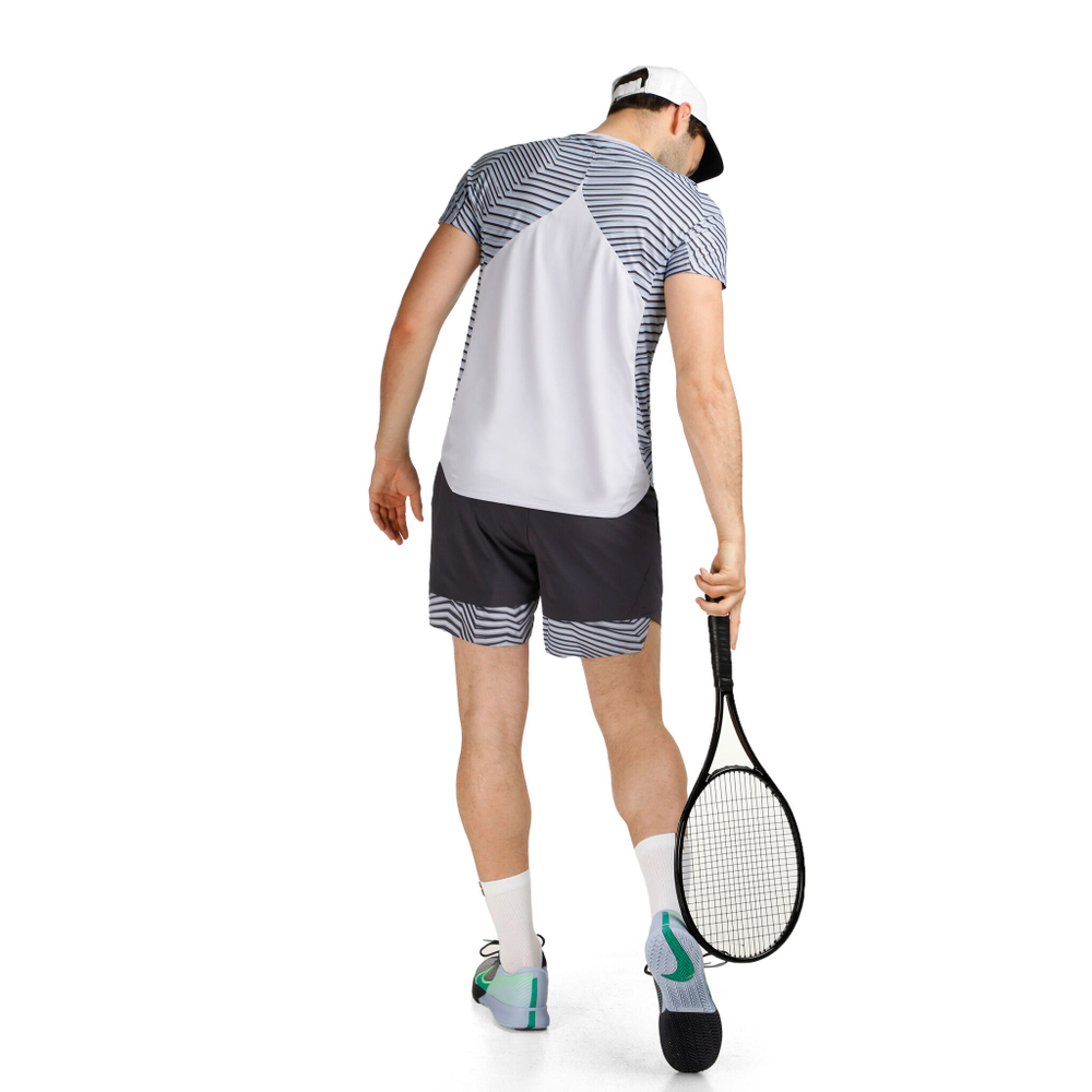 Мужское теннисное поло Nike Dri-Fit Court Slam RG T-Shirt Men - Lilac, Violet