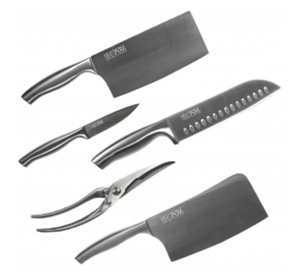 Набор ножей HuoHou 5-piece HuoHou Nano Knife Set (HU0014) серебристый