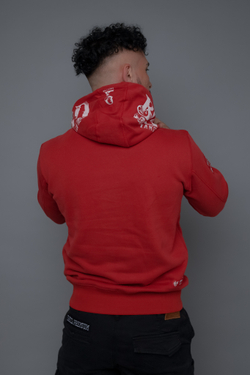 Худи красное Yakuza Premium 3822