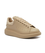 Кожаные кроссовки Alexander McQueen - бежевый(727388 WIEEY)