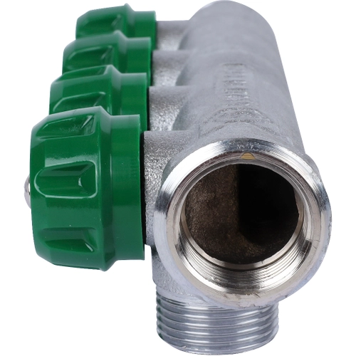 SMB-6850-343404 STOUT Коллектор регулирующий 3/4", 4 отвода 3/4"ЕК