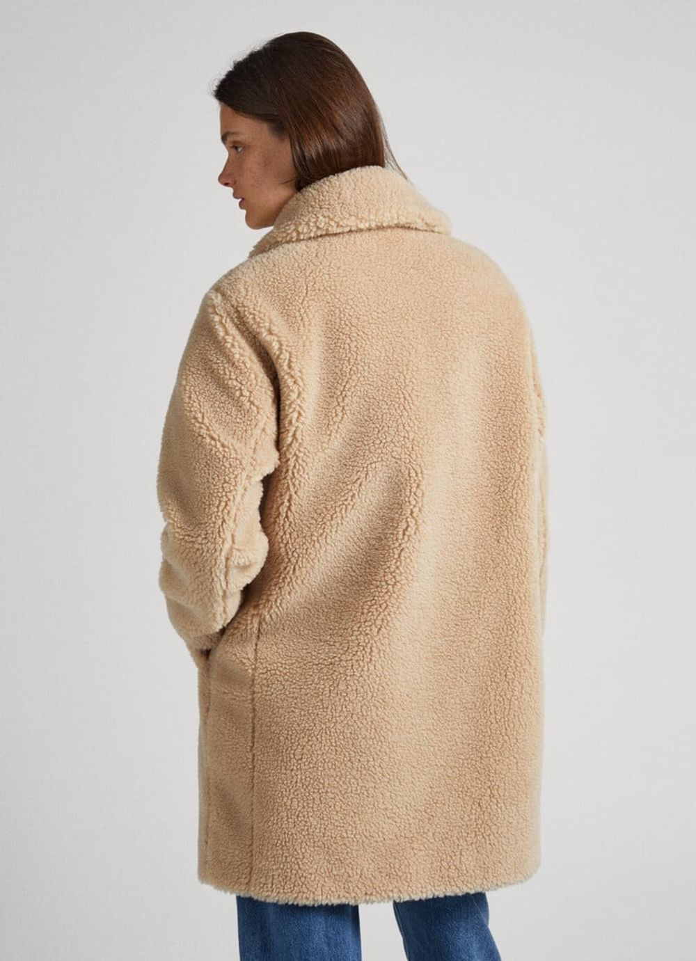 Пальто женское PEPE JEANS SHEEPSKIN COAT