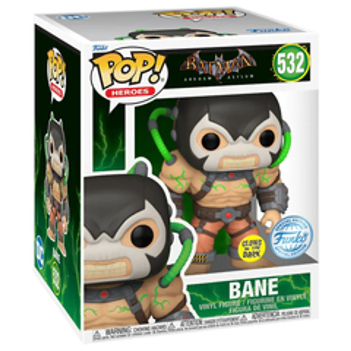Funko POP! DC. Batman Arkham Asylum: Bane (GW Exc) 6