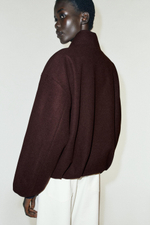 ДВУБОРТНАЯ КУРТКА ИЗ МЯГКОЙ ТКАНИ — ZARA