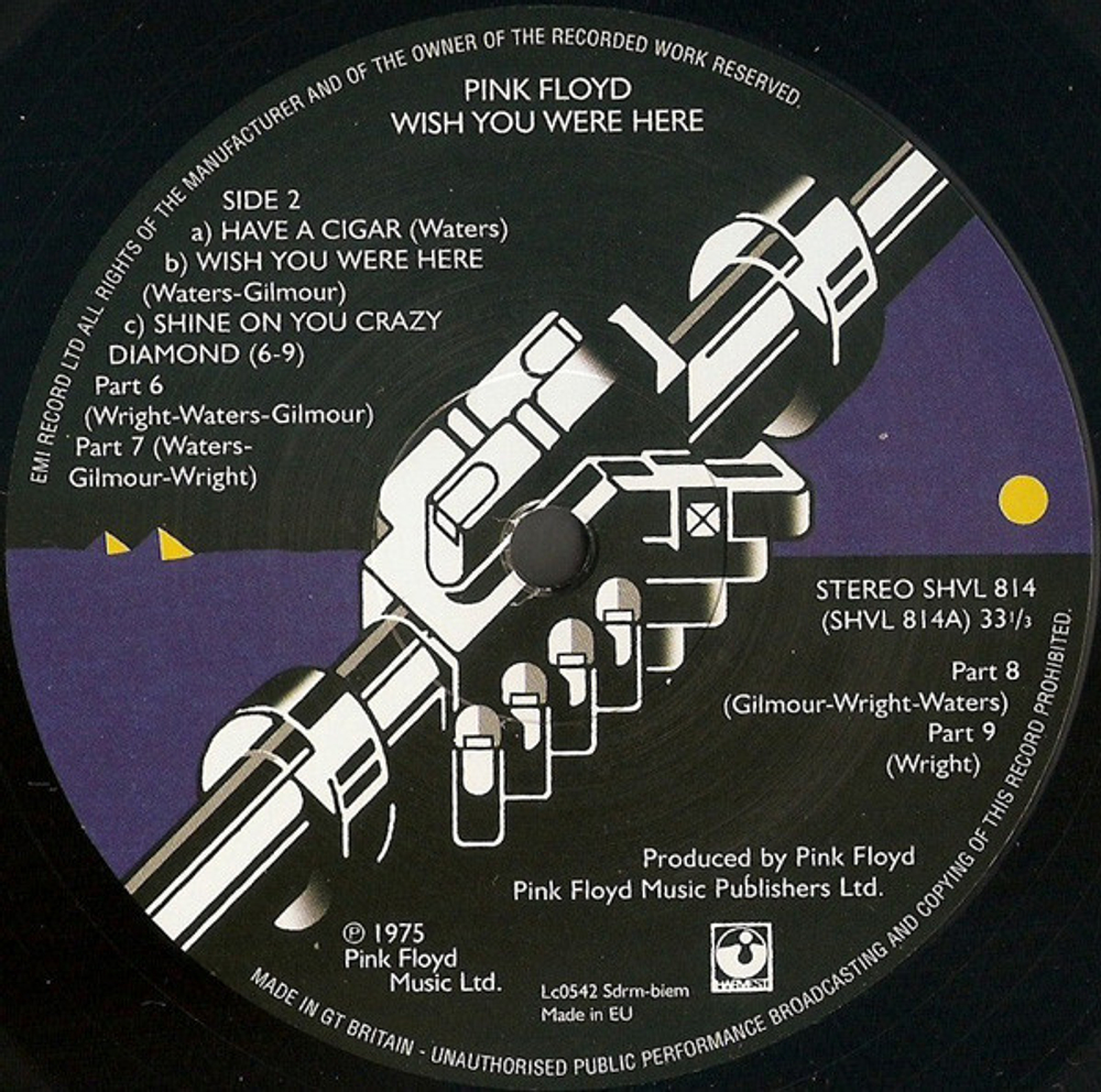 Pink Floyd / Wish You Were Here (LP)