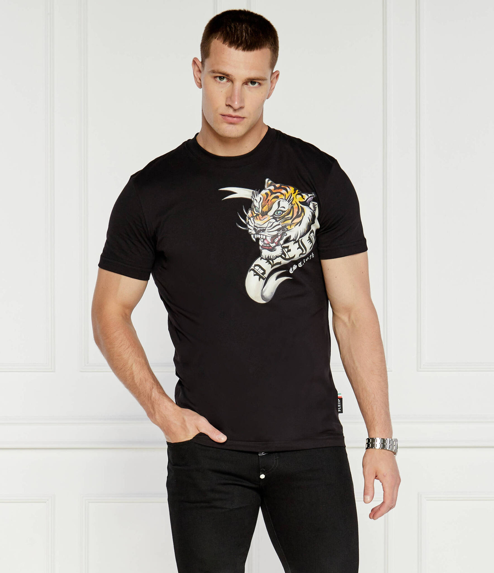 Футболка Tattoo Philipp Plein - черный(MTK7101 PJY002N)