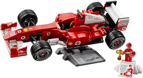 Конструктор LEGO Icons 11375 Ferrari F2004 & Michael Schumacher