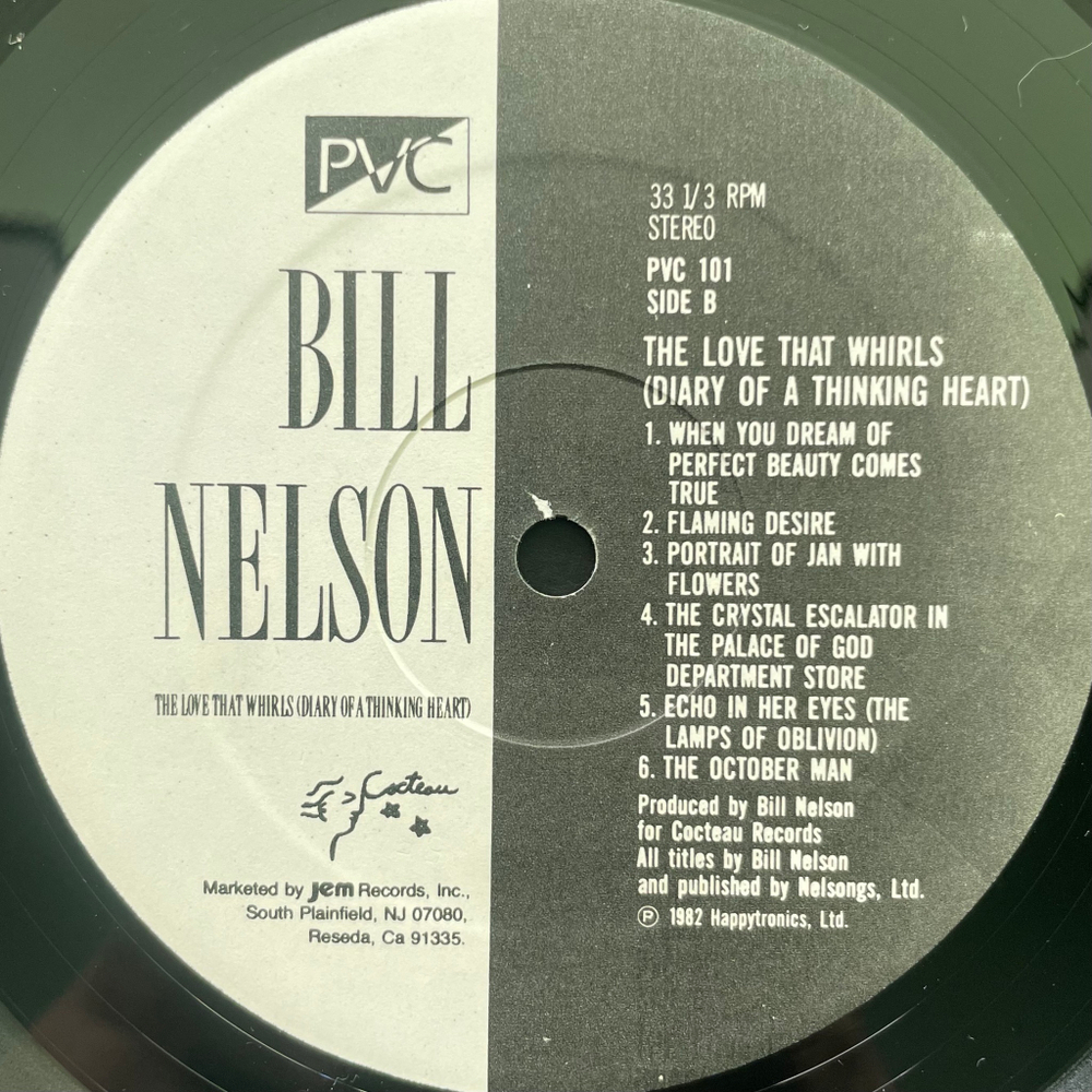 Виниловая пластинка Bill Nelson – The Love That Whirls (2LP)