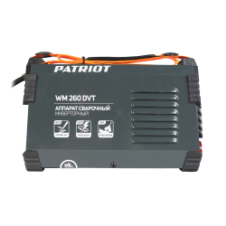 Аппарат сварочный инверторный PATRIOT WM 260 DVT MMA