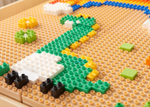 Набор строительных блоков для STEM-стены Masterkidz (563 элемента)