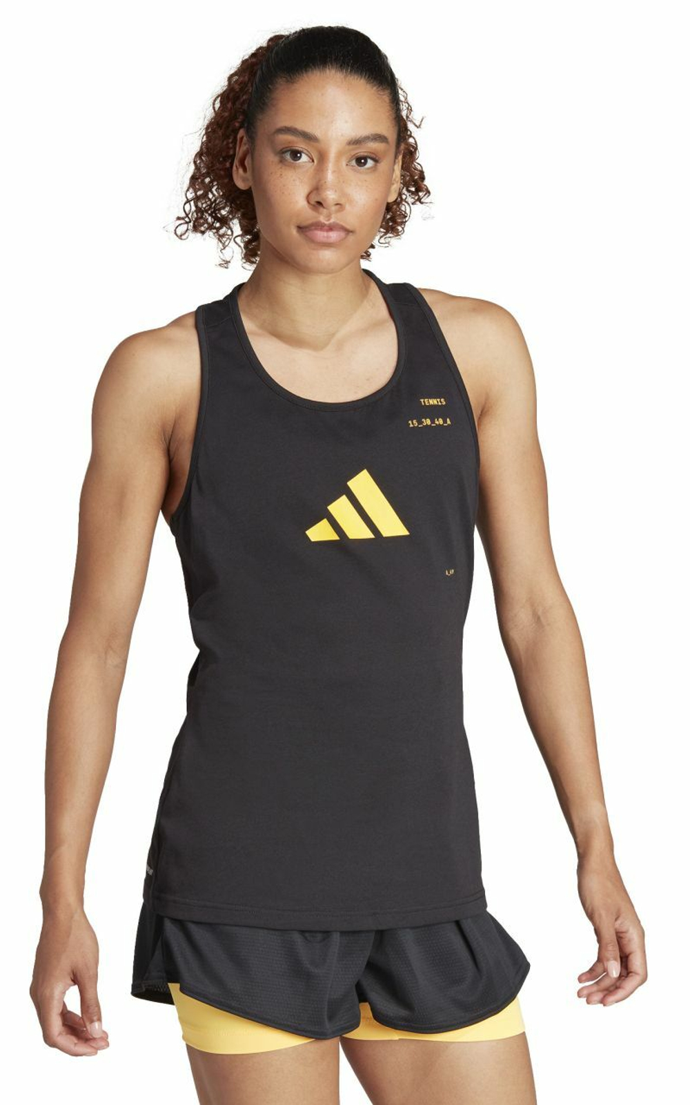 Женский топ теннисный Adidas Aeroready Tennis Category Graphic Tank Top - black
