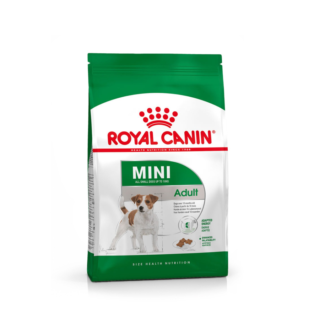Royal Canin Mini Adult Мини Эдалт Корм сухой для взрослых собак мелких пород от 10 месяцев и старше 8кг