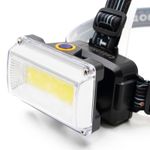 Фонарь налобный "СИБИРСКИЙ СЛЕДОПЫТ-RAY LIGHT", 1 COB, аккум.1x2200mAh/120/