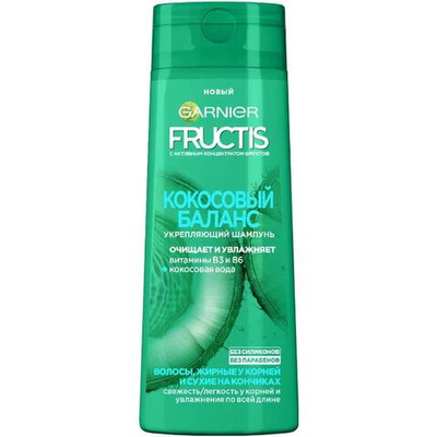 FRUCTIS Шампунь Кокосовый баланс 400 мл