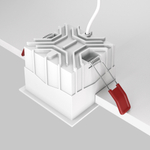 Встраиваемый светодиодный светильник Maytoni Alfa LED DL043-01-15W3K-D-SQ-WB