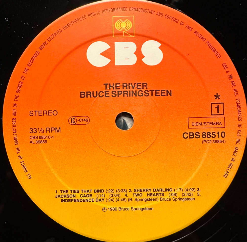 Bruce Springsteen - The River 2LP (Голландия 1980г.)