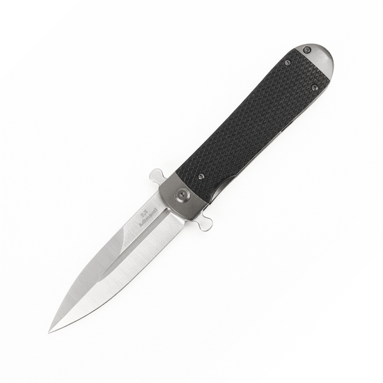 Складной нож Adimanti Samson by Ganzo (Brutalica design) Samson-BK c клинком из стали D2, рукоять G10