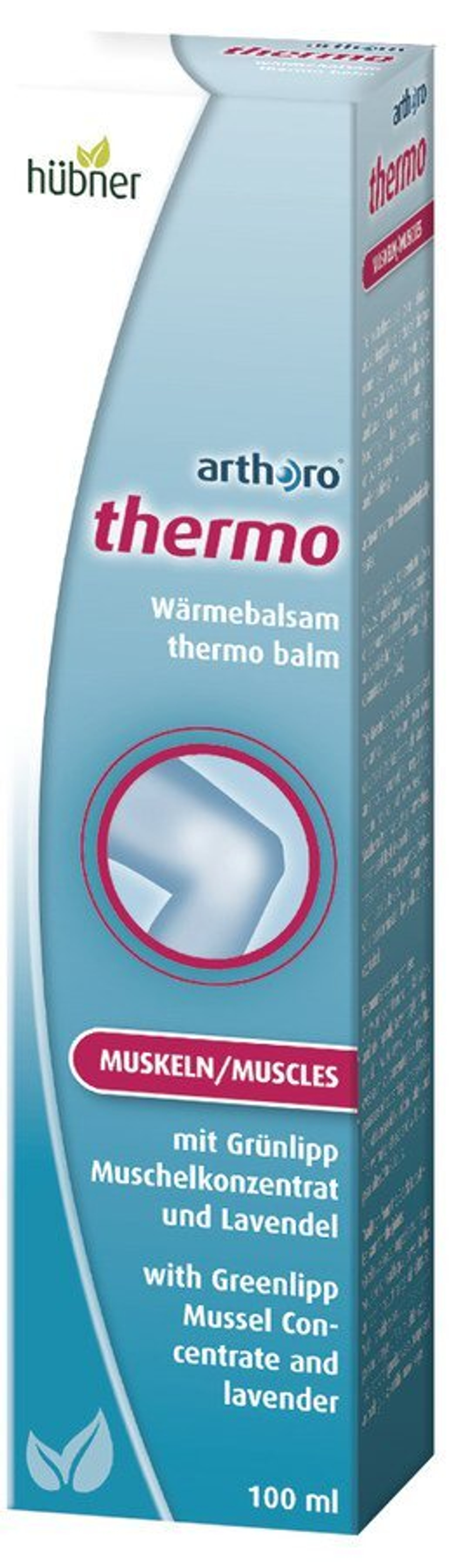 Термосогревающий бальзам arthoro® Hübner, 100 мл
