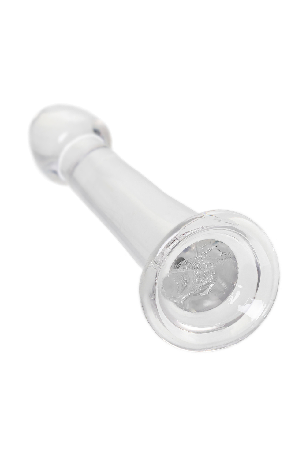 Нереалистичный фаллоимитатор TOYFA Basic Jelly Dildo XL, TPE, прозрачный, 22 см