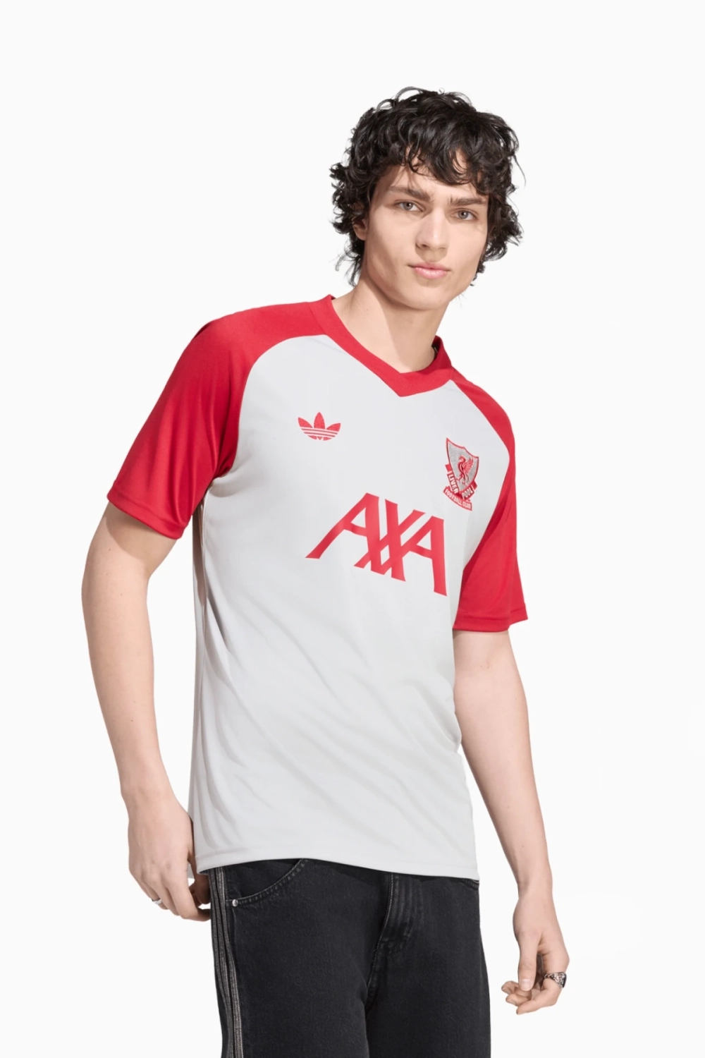 Футболка adidas Liverpool FC 26/27 Pre-Match - серый