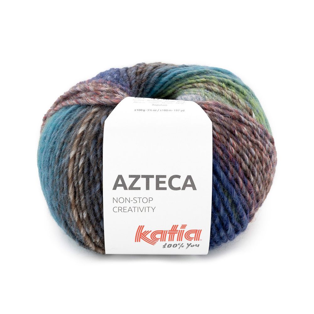 Пряжа Katia (Катя) Azteca / уп.10 мот. по 100 г, 180 м, 493.7895