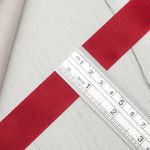 Лента атласная 1-сторонняя 25.0 мм / 22.86±1 метров, 028 т.красный, Globus