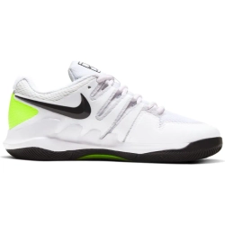 Детские теннисные кроссовки Nike JR Vapor X - white/black/volt