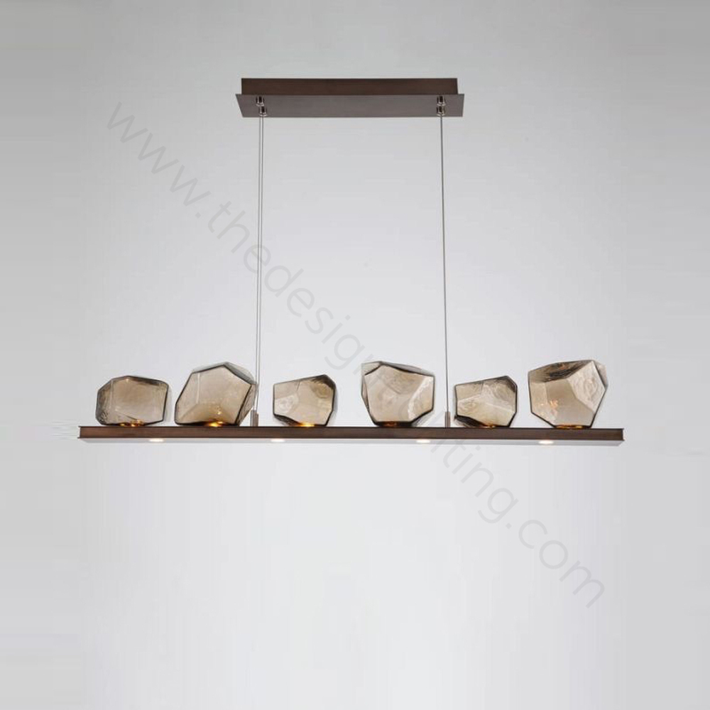 Pendant design lamp Gem Bezel By Levi Wilson from Hammerton Studio