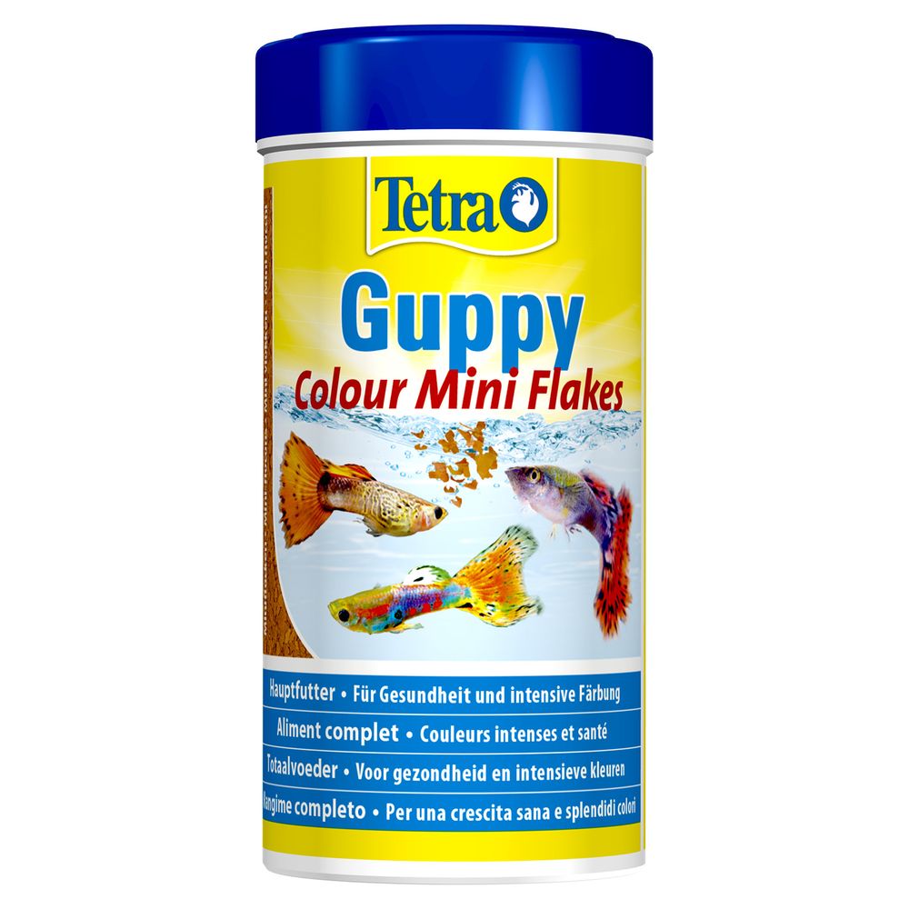 Tetra Guppy Colour корм для гуппи для улучшения окраса 250 мл Tetra Guppy Colour корм для гуппи для улучшения окраса 250 мл