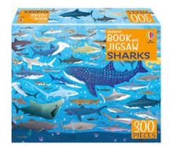 Usborne Book and Jigsaw: Sharks