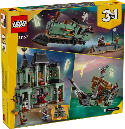 Конструктор LEGO Creator 3in1 31167 Особняк с привидениями