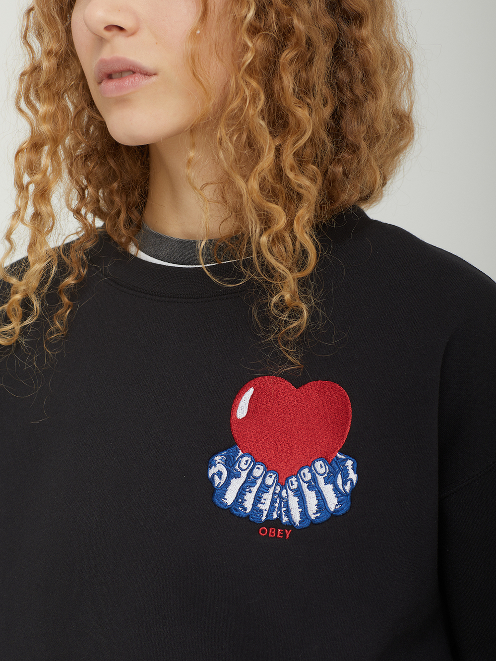 Женская Толстовка Heart Crew