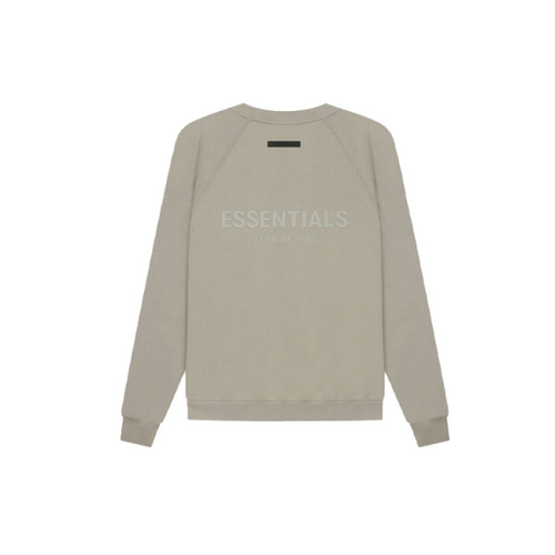 Толстовка Fear of God Essentials SS21 Pull-Over Crewneck Moss Logo, FOG-SS21-580
