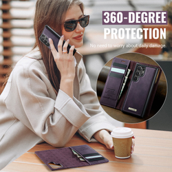 Чехол-кошелек CaseMe 2 in 1 MagSafe Samsung Galaxy S23 Ultra
