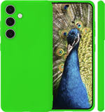 Мягкий Soft Touch чехол из силикона для SAMSUNG GALAXY S24 (не ULTRA / FE / PLUS!) с бархатной подкладкой