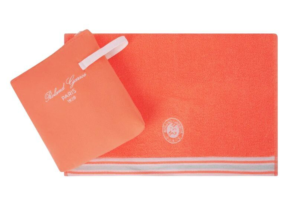 Полотенце теннисное Roland Garros Sporty Chic Комплект полотенец - коралловый