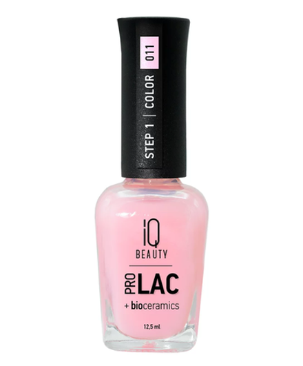 IQ Beauty - Лак для ногтей с биокерамикой 011, 12.5мл