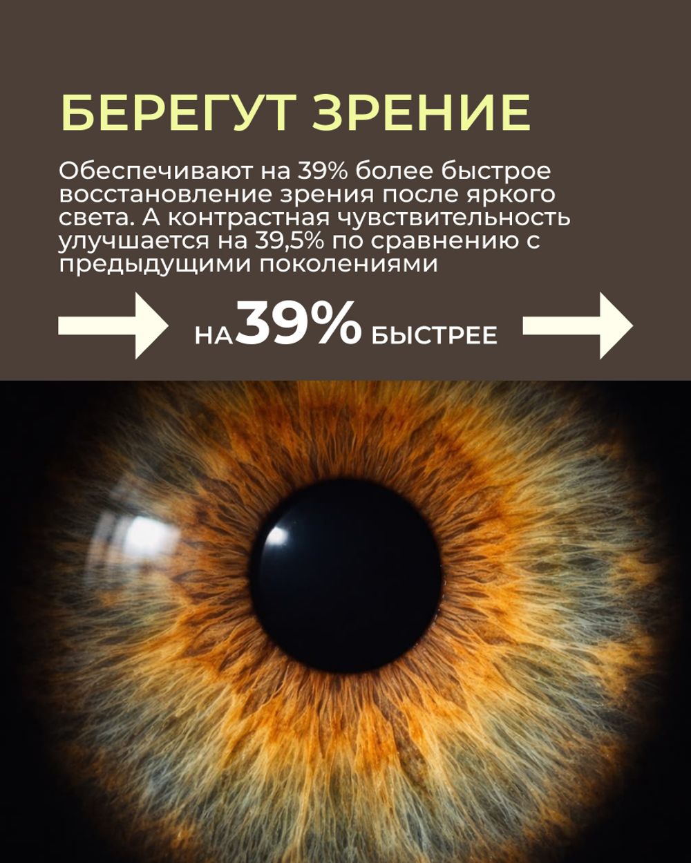 Фотохромная линза Transitions Gen S 1.5 Brown